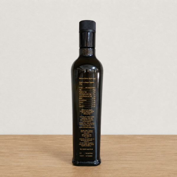 zeytin-yagi-organik-arka Özel Üretim Organik Zeytinyağı 500 ml 2024 - 2025